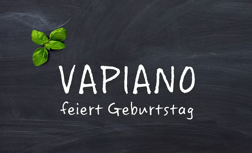 Vapiano feiert Geburtstag